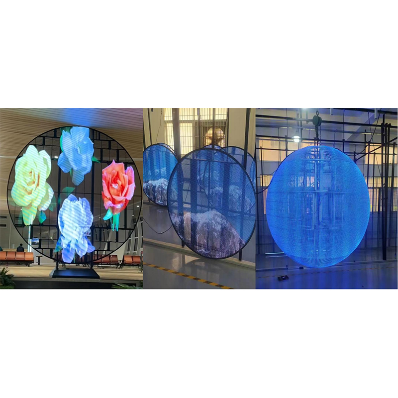 LED transparent screen