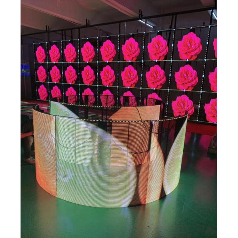 LED transparent screen